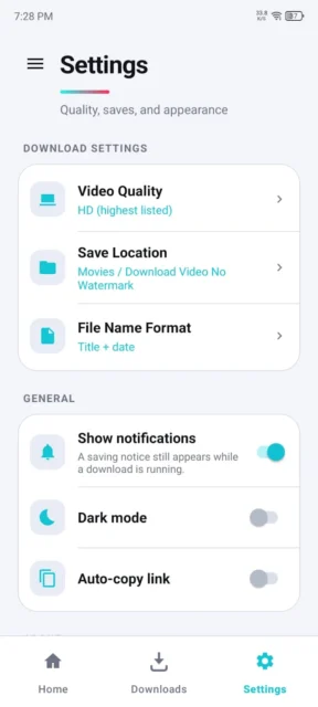 TikTok Video Download Without Watermark – Video Downloader for TT screenshot 3